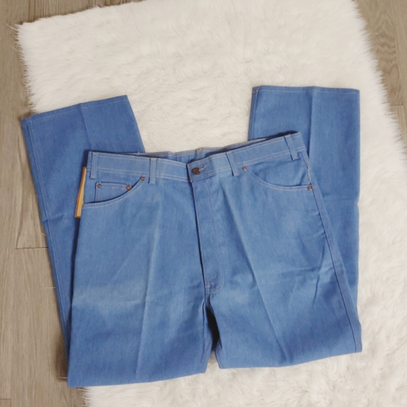 NWT Levi's , vintage, action, retro, blue, dress - Picture 2 of 8